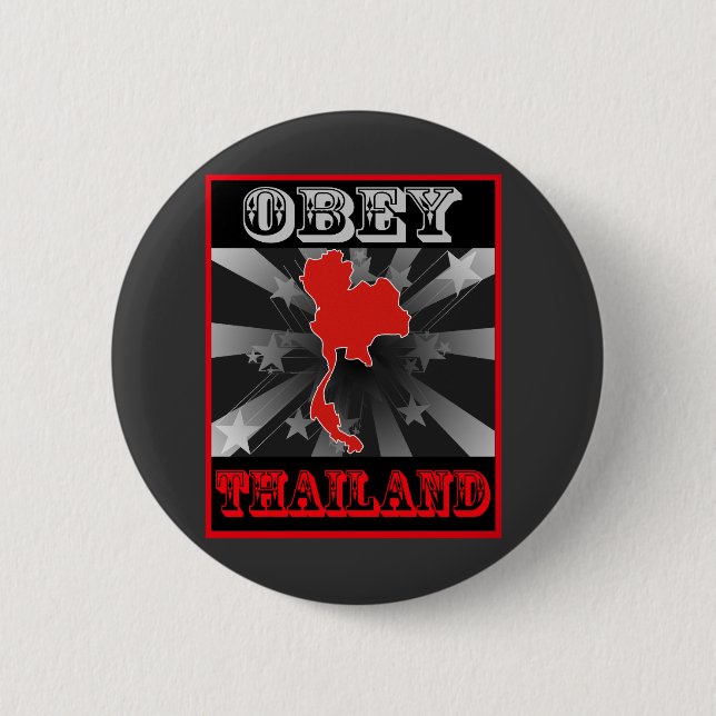 Obey Thailand Button (Front)