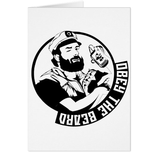 Obey the Beard Cards (Front)