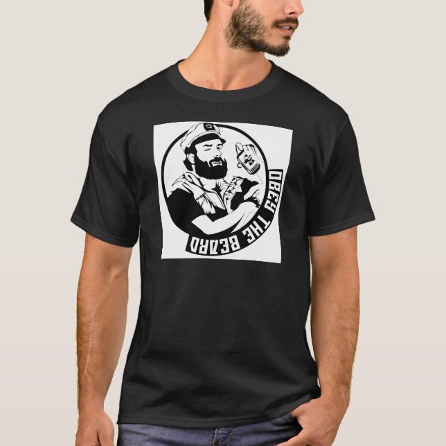 Obey the Beard T-Shirt (Front)
