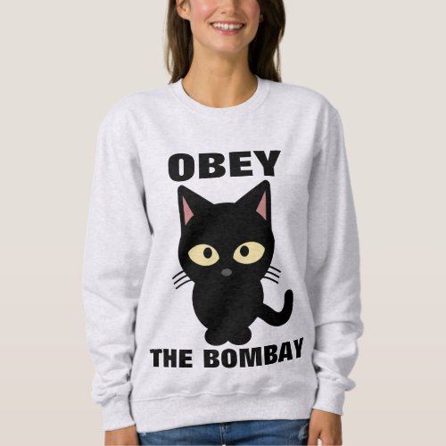 OBEY THE BOMBAY Cat T_shirts