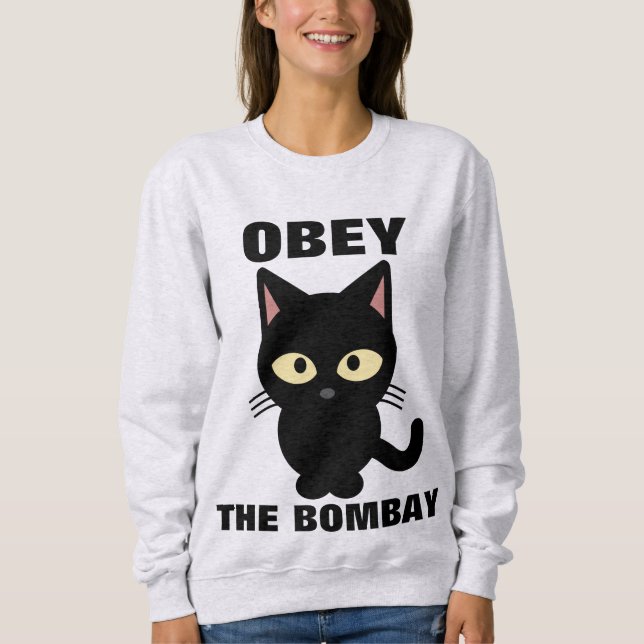 OBEY THE BOMBAY Cat T-shirts (Front)