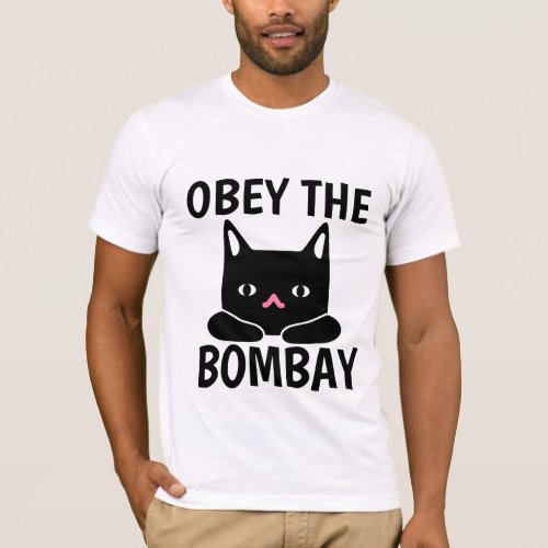 OBEY THE BOMBAY CAT T_SHIRTS