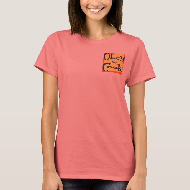 Obey the Cook Funny Kitchen Saying T-shirt (Front)