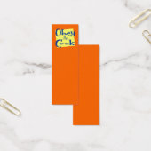 Obey the Cook Funny Saying Mini Bookmark (Office)