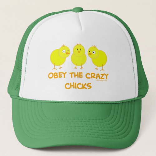 Obey The Crazy Chicks Trucker Hat