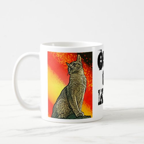 Obey the Kitty Coffee Mug
