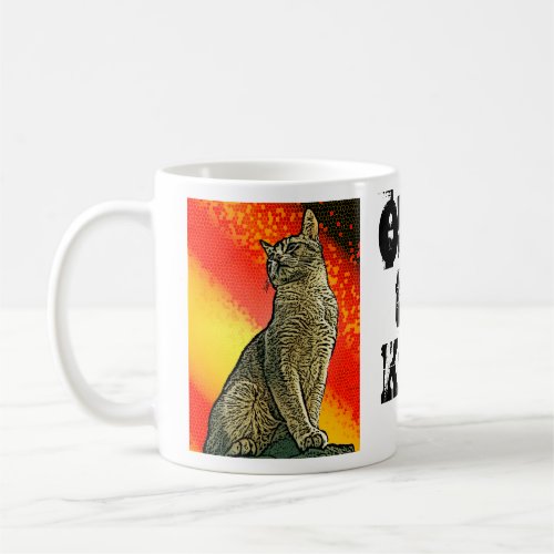 Obey the Kitty Coffee Mug