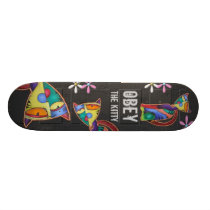 Obey The Kitty Skateboard Obey The Kitty Skateboard