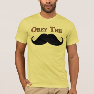 Obey The Mustache T-Shirt