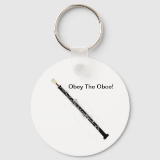 Obey The Oboe! Keychain