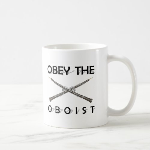 Obey the Oboist Coffee Mug
