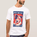 Obey The Pit Bull! T-shirt at Zazzle