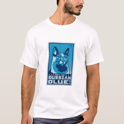 Obey The Russian Blue T_Shirt