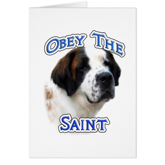 Obey the Saint Cards (Front)