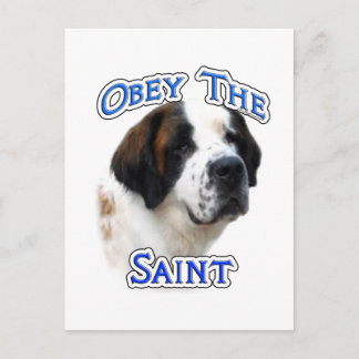 Obey the Saint Postcard