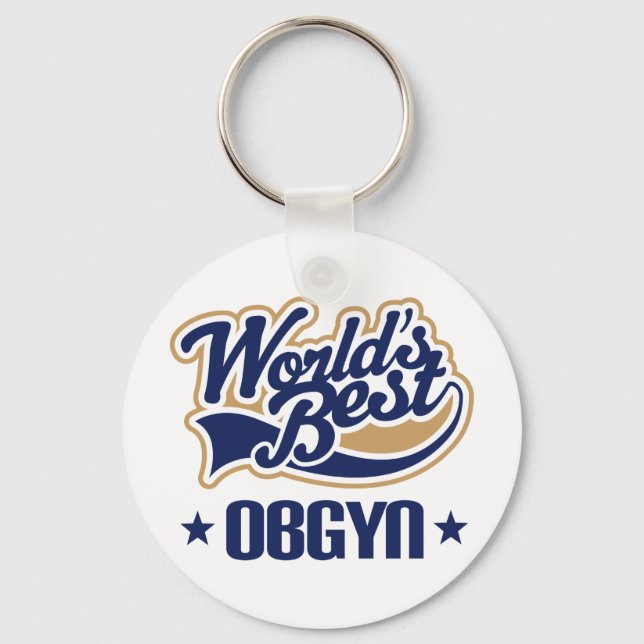Obgyn Gift Keychain (Front)