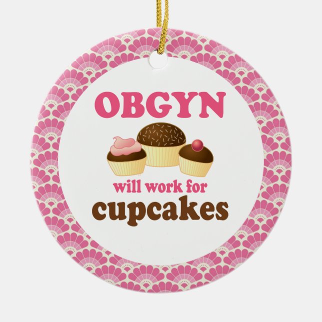 OBGYN Gift Ornament (Front)