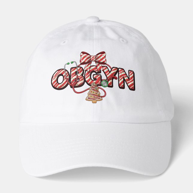 OBGYN – Medical Field Christmas Gift   Hat (Front)