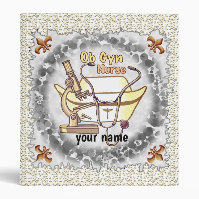 Obgyn Nurse  binder (Front)