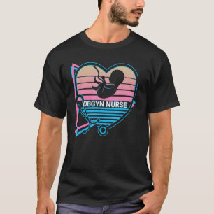 Obgyn Retro OBGYN Nurse T-Shirt