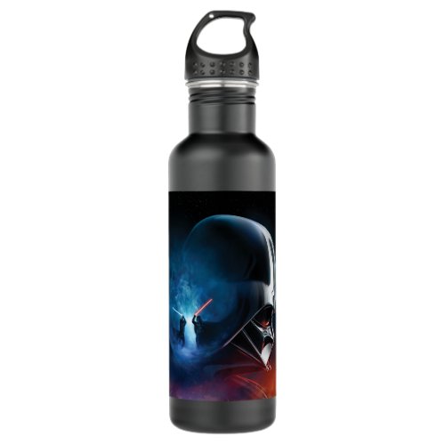 Obi_Wan Kenobi  Darth Vader Duel Collage Stainless Steel Water Bottle