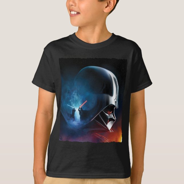 Obi-Wan Kenobi | Darth Vader Duel Collage T-Shirt (Front)