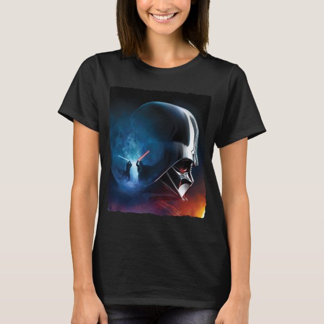 Obi-Wan Kenobi | Darth Vader Duel Collage T-Shirt (Front)