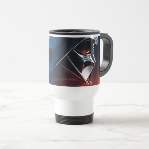 Obi_Wan Kenobi  Darth Vader Duel Collage Travel Mug