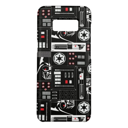 Obi_Wan Kenobi  Darth Vader Icon Collage Pattern Case_Mate Samsung Galaxy S8 Case