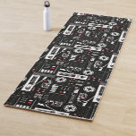 Obi-Wan Kenobi | Darth Vader Icon Collage Pattern Yoga Mat