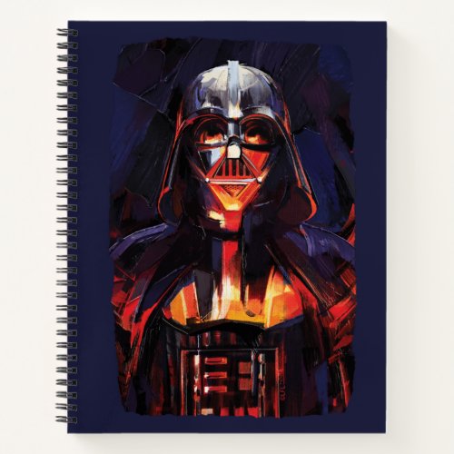 Obi_Wan Kenobi  Darth Vader Painted Illustration Notebook