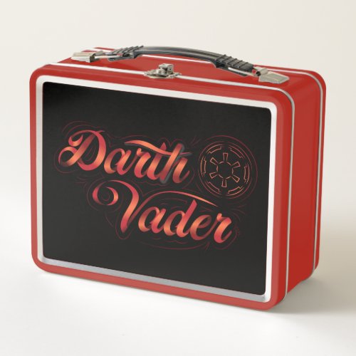 Obi_Wan Kenobi  Darth Vader Ribbon Name Metal Lunch Box