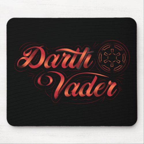 Obi_Wan Kenobi  Darth Vader Ribbon Name Mouse Pad