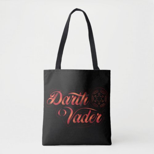 Obi_Wan Kenobi  Darth Vader Ribbon Name Tote Bag