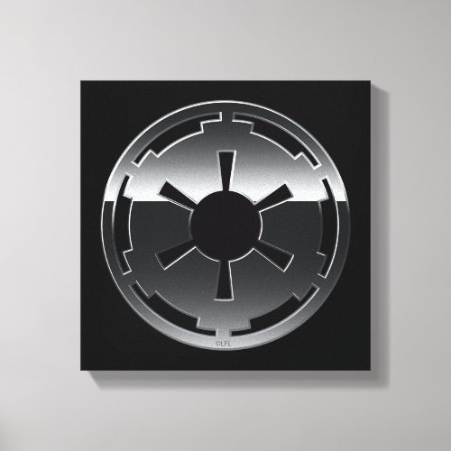 Obi_Wan Kenobi  Galactic Empire Insignia Canvas Print