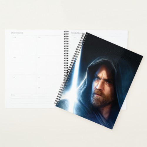 Obi_Wan Kenobi  Galaxy Lightsaber Illustration Planner