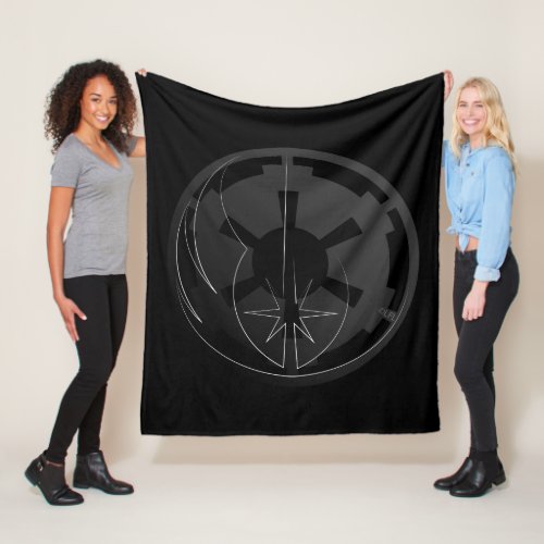Obi_Wan Kenobi  Jedi  Galactic Empire Insignia Fleece Blanket