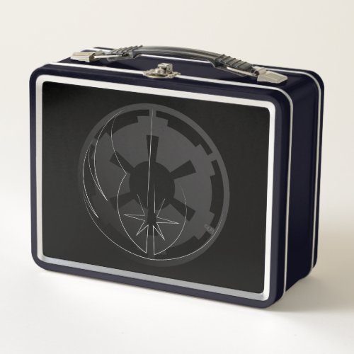 Obi_Wan Kenobi  Jedi  Galactic Empire Insignia Metal Lunch Box