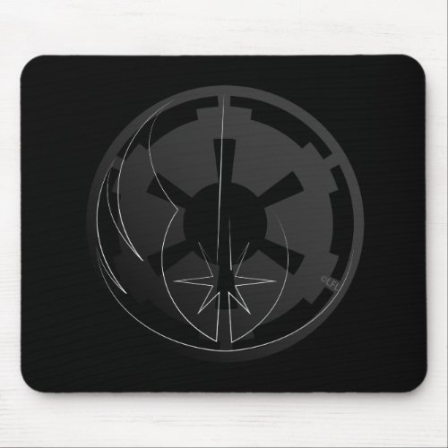 Obi_Wan Kenobi  Jedi  Galactic Empire Insignia Mouse Pad