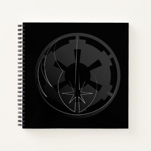Obi_Wan Kenobi  Jedi  Galactic Empire Insignia Notebook