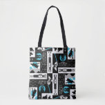 Obi-Wan Kenobi | Jedi Icon Collage Pattern Tote Bag