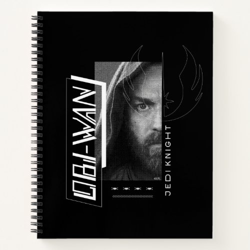 Obi_Wan Kenobi  Jedi Knight Face Profile Notebook