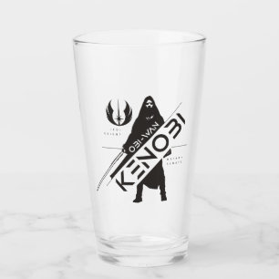 Obi-Wan Kenobi Kenobi Character Profile Graphic Glass