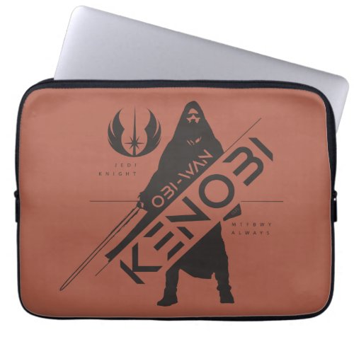 Obi_Wan Kenobi  Kenobi Character Profile Graphic Laptop Sleeve