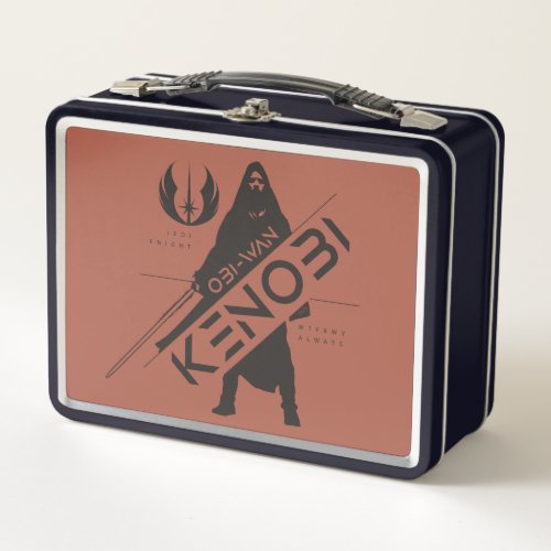 Obi_Wan Kenobi  Kenobi Character Profile Graphic Metal Lunch Box