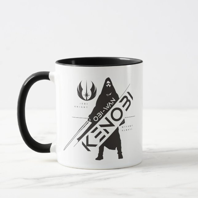 Obi-Wan Kenobi | Kenobi Character Profile Graphic Mug (Left)