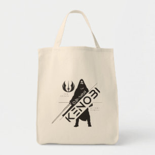 Obi-Wan Kenobi Kenobi Character Profile Graphic Tote Bag
