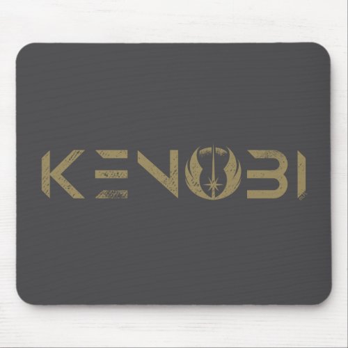 Obi_Wan Kenobi  Kenobi Jedi Logo Mouse Pad