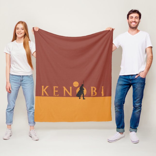 Obi-Wan Kenobi | Kenobi Tatooine Logo Fleece Blanket (In Situ)