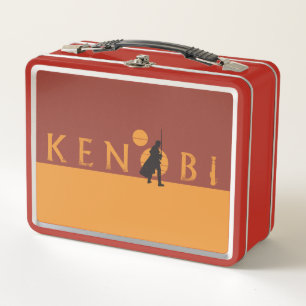 Obi-Wan Kenobi Kenobi Tatooine Logo Metal Lunch Box